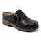 Earth Kay Classic Comfort Clog Cushioned Arch Support Women's Mule - Black - 2