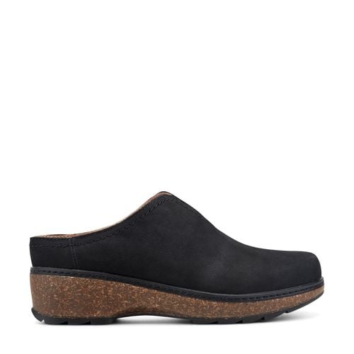 Earth Kolia Cushioned Cork Footbed Mule - Women's Mules - Matte Black Leather - 1
