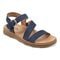 Earth Lainey Cushioned Arch Support Strappy Women's Sandal - Medium Blue - 2