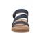 Earth Lainey Cushioned Arch Support Strappy Women's Sandal - Medium Blue - 3