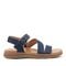 Earth Lainey Cushioned Arch Support Strappy Women's Sandal - Medium Blue - 1