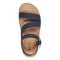Earth Lainey Cushioned Arch Support Strappy Women's Sandal - Medium Blue - 5