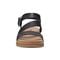 Earth Lainey Cushioned Arch Support Strappy Women's Sandal - Black - 3