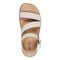 Earth Lainey Cushioned Arch Support Strappy Women's Sandal - Ivory - 5