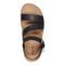 Earth Lainey Cushioned Arch Support Strappy Women's Sandal - Black - 6