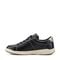 Earth Netta Cushioned Lace-up Women's Sneaker - Black - 5