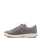 Earth Netta Cushioned Lace-up Women's Sneaker - Medium Grey Leather - 5