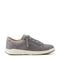 Earth Netta Cushioned Lace-up Women's Sneaker - Medium Grey Leather - 1