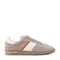 Earth Penny Lace-Up Casual Cushioned Arch-Support Women's Sneaker - Taupe Suede - 1