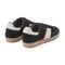 Earth Penny Lace-Up Casual Cushioned Arch-Support Women's Sneaker - Black Suede - 4