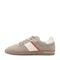 Earth Penny Lace-Up Casual Cushioned Arch-Support Women's Sneaker - Taupe Suede - 5