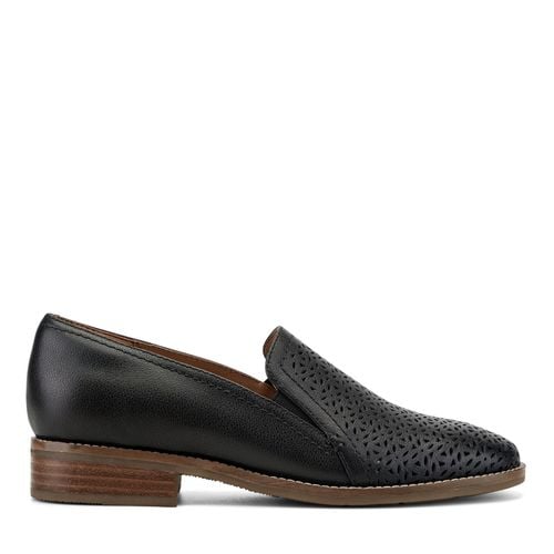 earth Piper Cushioned Arch-Support Loafer Women's Mules & Loafers - Black Leather - 1