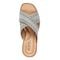 Earth Qamra Cushioned Platform Slip-On Women's Dress Sandal - Light Blue - 6