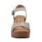 Earth Quinty Cushioned Arch Support Heeled Dress Sandal Women's Heeled Dress Sandal - Ivory - 3