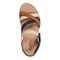 Earth Rosie Cushioned Arch-Support Strappy Flat - Women's Casual Sandal - Natural Multi - 5