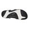 Earth Samsin Round Toe Strappy Casual Flat Sandal - Cushioned Arch Support Women's Casual Flat Sandal - Black - 6