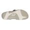 Earth Samsin Round Toe Strappy Casual Flat Sandal - Cushioned Arch Support Women's Casual Flat Sandal - Dark Blue - 6