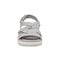 Earth Samsin Round Toe Strappy Casual Flat Sandal - Cushioned Arch Support Women's Casual Flat Sandal - Light Gray - 3