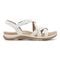 Earth Sanetra Strappy Sandal Cushioned Arch Support Women's Sandal - White - 2
