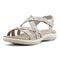 Earth Sanetra Strappy Sandal Cushioned Arch Support Women's Sandal - Light Gray - 2