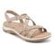 Earth Sanetra Strappy Sandal Cushioned Arch Support Women's Sandal - Light Pink - 2