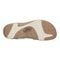 Earth Sanetra Strappy Sandal Cushioned Arch Support Women's Sandal - White - 5