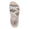 Earth Sanetra Strappy Sandal Cushioned Arch Support Women's Sandal - Light Gray - 6