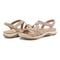 Earth Sanetra Strappy Sandal Cushioned Arch Support Women's Sandal - Light Pink - 7