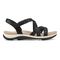 Earth Sanetra Strappy Sandal Cushioned Arch Support Women's Sandal - Black - 2
