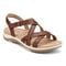 Earth Sanetra Strappy Sandal Cushioned Arch Support Women's Sandal - Dark Brown - 2