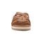 Earth Sassoni Strappy Cushioned Arch-Support Slip-On Women's Flat Sandal - Medium Natural - 3