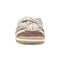 Earth Sassoni Strappy Cushioned Arch-Support Slip-On Women's Flat Sandal - Ivory - 3