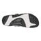 Earth Sassoni Strappy Cushioned Arch-Support Slip-On Women's Flat Sandal - Black - 6