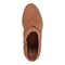 Earth Savvy Block Heel Ruched Bootie Cushioned Arch Support Women's Ankle Boot - Medium Natural Leather - 5