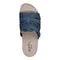 Earth Sinci Cushioned Slip-On Comfort Women's Casual Sandal - Dark Blue - 5
