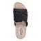 Earth Sinci Cushioned Slip-On Comfort Women's Casual Sandal - Black - 5