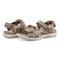 Earth Skylar Cushioned Arch-Support Adjustable Women's Sandal - Light Brown/pink - 8