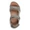 Earth Skylar Cushioned Arch-Support Adjustable Women's Sandal - Light Grey - 6