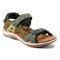 Earth Skylar Cushioned Arch-Support Adjustable Women's Sandal - Dark Green - 2