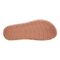 Earth Slata Cushioned Cork-Footbed Women's Casual Leather Sandal - Dark Natural Leather - 6