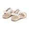 Earth Stellon Braided Strappy Sandal Cushioned Arch Support Women's Sandal - White - 3
