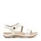 Earth Stellon Braided Strappy Sandal Cushioned Arch Support Women's Sandal - White - 1