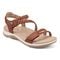 Earth Stellon Braided Strappy Sandal Cushioned Arch Support Women's Sandal - Medium Brown - 1
