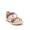 Earth Stellon Braided Strappy Sandal Cushioned Arch Support Women's Sandal - Medium Brown - 8