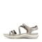 Earth Stellon Braided Strappy Sandal Cushioned Arch Support Women's Sandal - Silver - 4