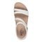 Earth Stellon Braided Strappy Sandal Cushioned Arch Support Women's Sandal - Ivory - 6