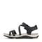 Earth Stellon Braided Strappy Sandal Cushioned Arch Support Women's Sandal - Black - 4