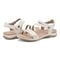 Earth Stellon Braided Strappy Sandal Cushioned Arch Support Women's Sandal - Ivory - 7
