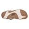 Earth Sterling Arch-Support Cushioned Strappy Women's Flat Sandal - Light Natural - 5
