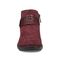 earth Synal Cushioned Arch Support Women's Casual Bootie - Dark Red - 3